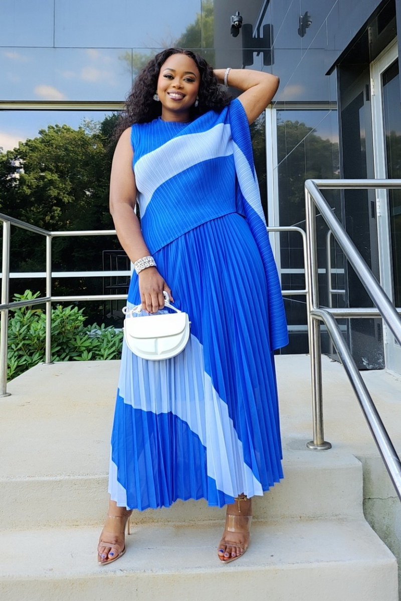 annalise maxi dress ANNALISE ( Blue )