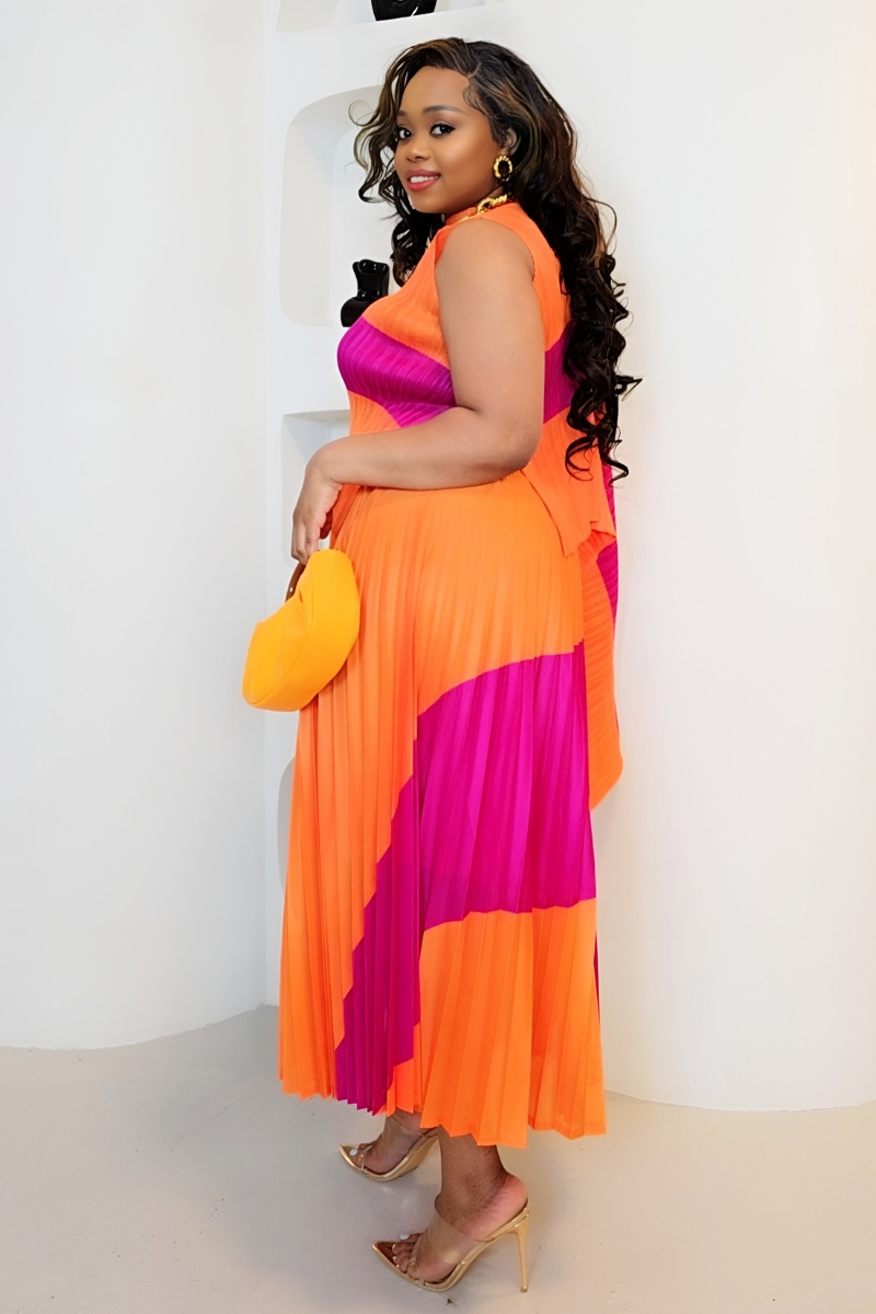 ANNALISE (Fuschia & Orange)